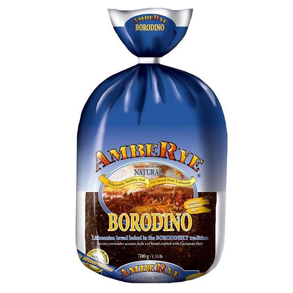 AmbeRye Borodinskiy Russian Rye Bread, 24.7 oz / 700 g