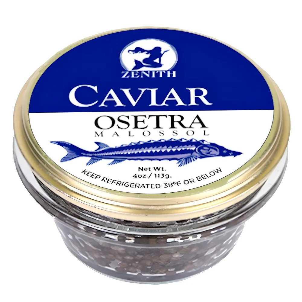 Black Sturgeon Caviar, Zenith, 113g (4 oz)