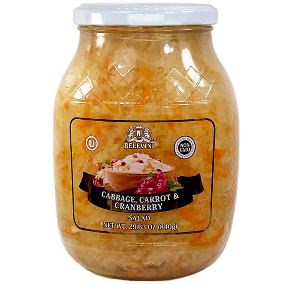Cabbage, Carrot & Cranberry Salad, Belevini | 29.63oz