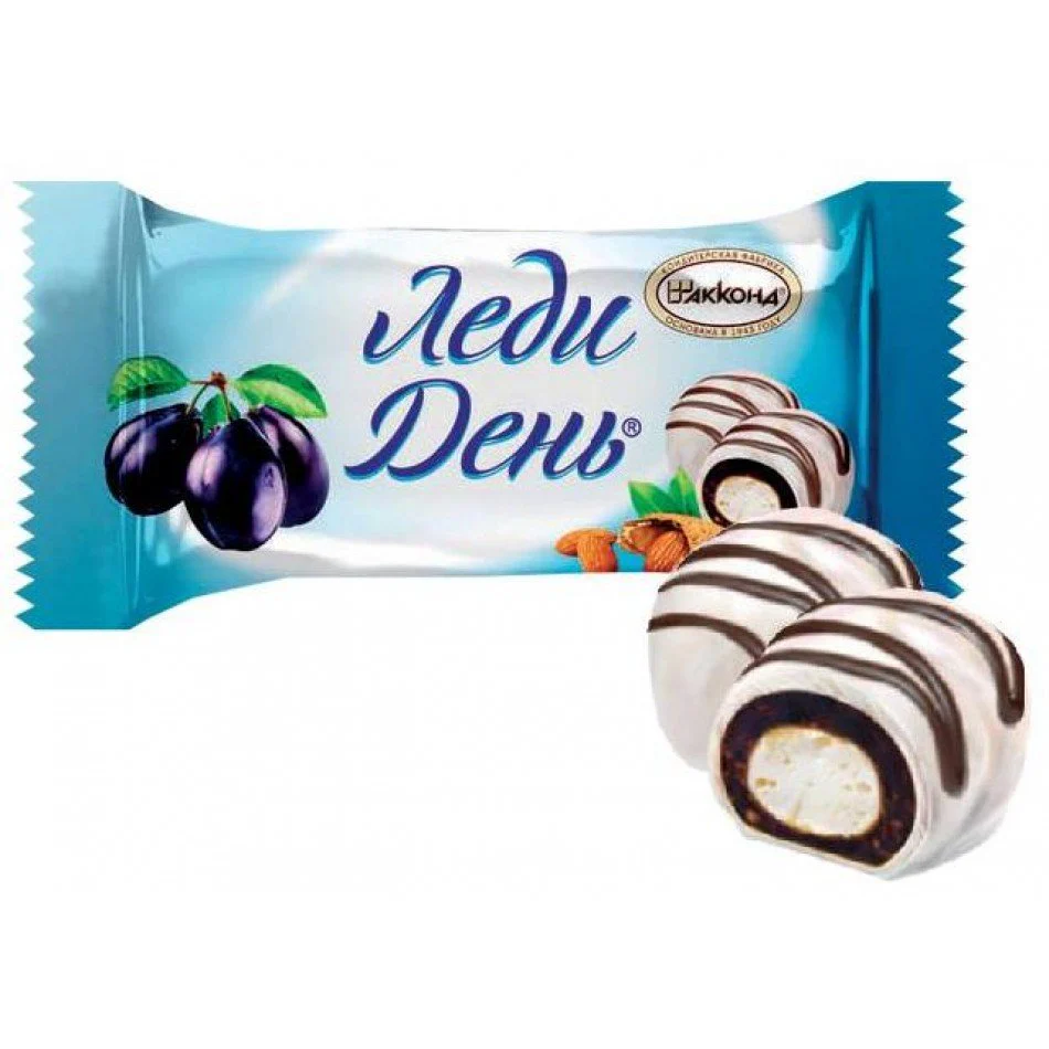 Candy "Lady Day" with Prunes, 0.5 lb / 0.22 kg