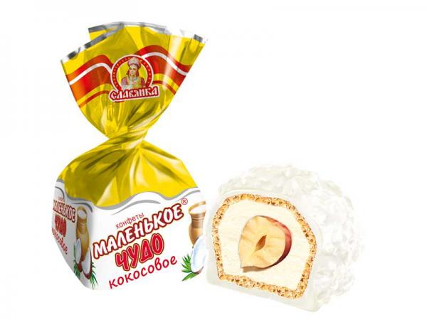 Candy 'Litle Miracle" with Coconut Cream, 0.5 lb / 0.22 kg