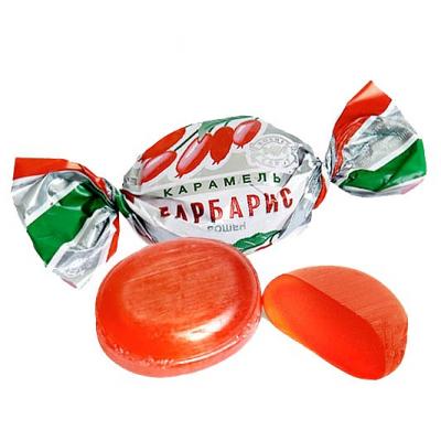 Caramel "Barberry" Roshen, 0.5 lb / 0.22 kg