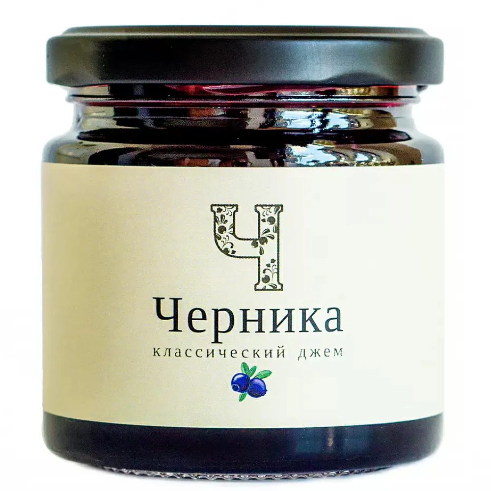 Classic Blueberry Jam | Russian Forest, 7.76oz