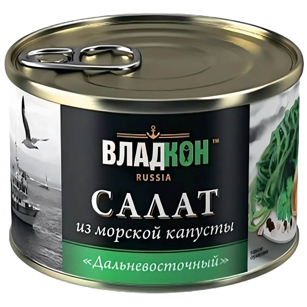 Far Eastern Seaweed Salad, Vladkon, 220g/ 7.76 oz