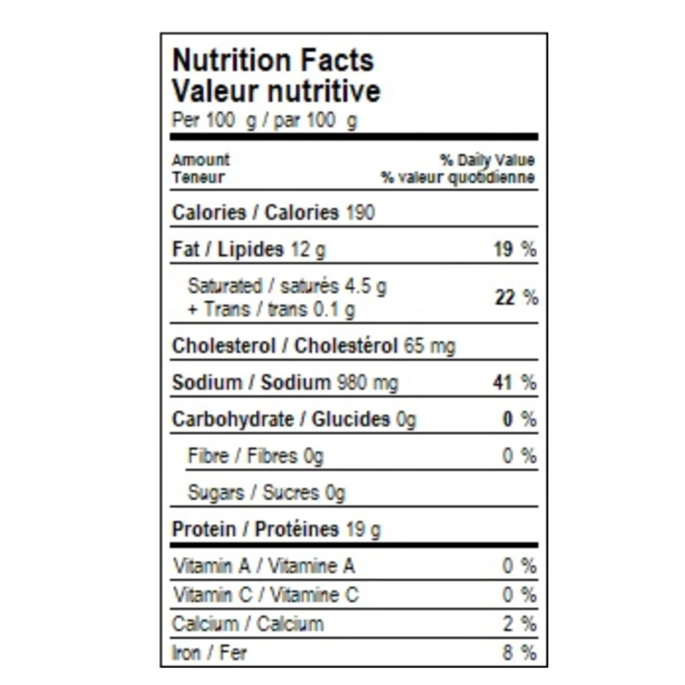 Fully Cooked Cervelat (Pre-Packed), Barillo's | Approx 1.1lb - Image 3