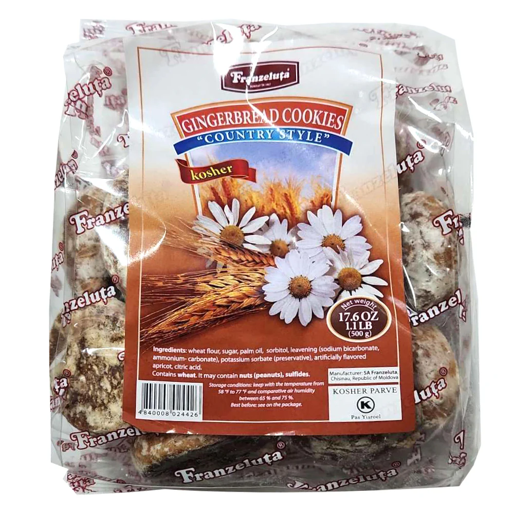 Gingerbread COUNTRY STYLE - KOSHER, Franzeluta | 17.6oz