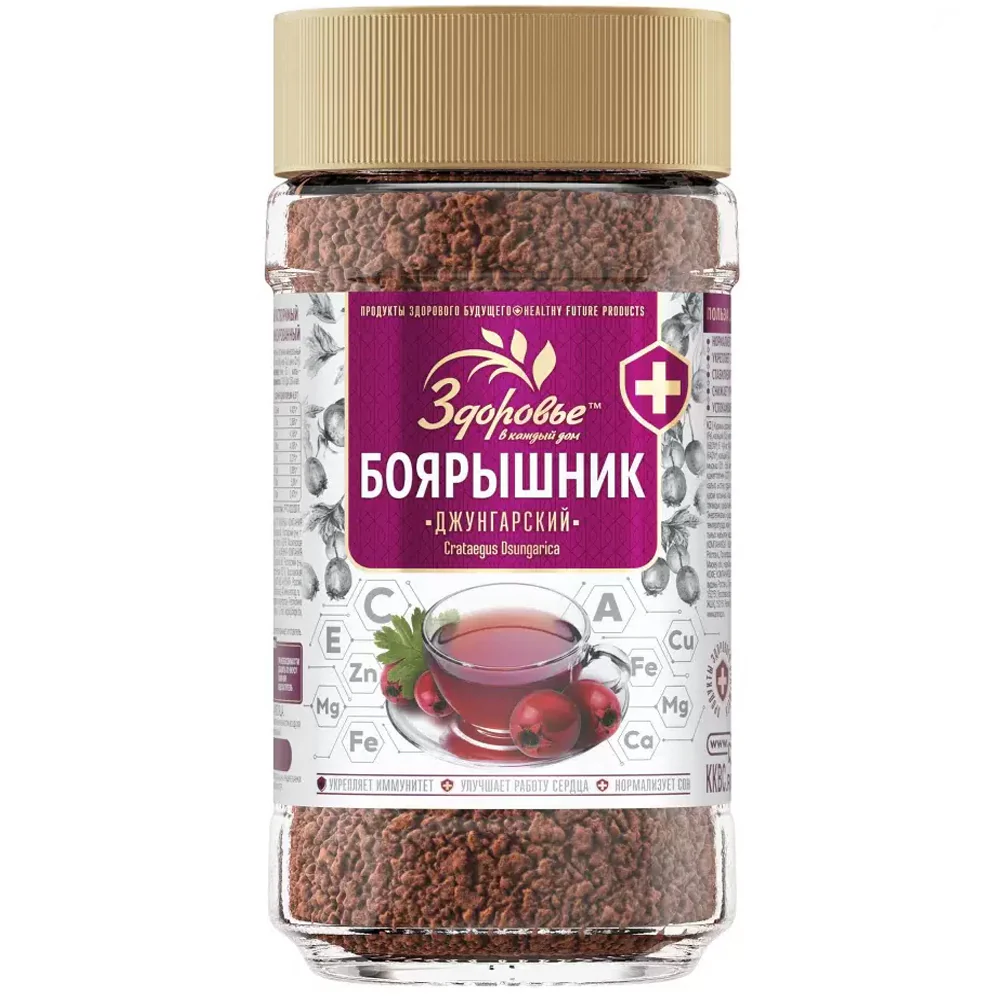 Granulated Hawthorn "Dzungarian", Zdorovye, 90g/ 3.17 oz