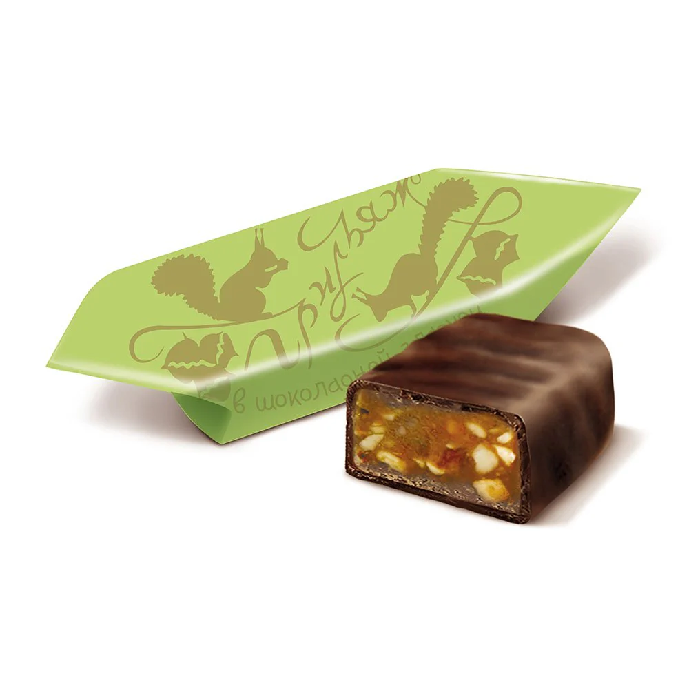 Candy "Grilyazh in Chocolate", 0.5 lb / 0.22 kg