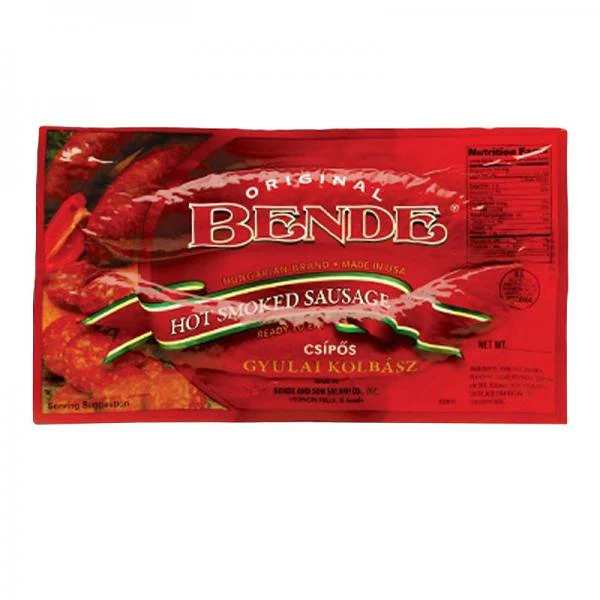 Hot Smoked Sausage Gyulai, 0.8 lb