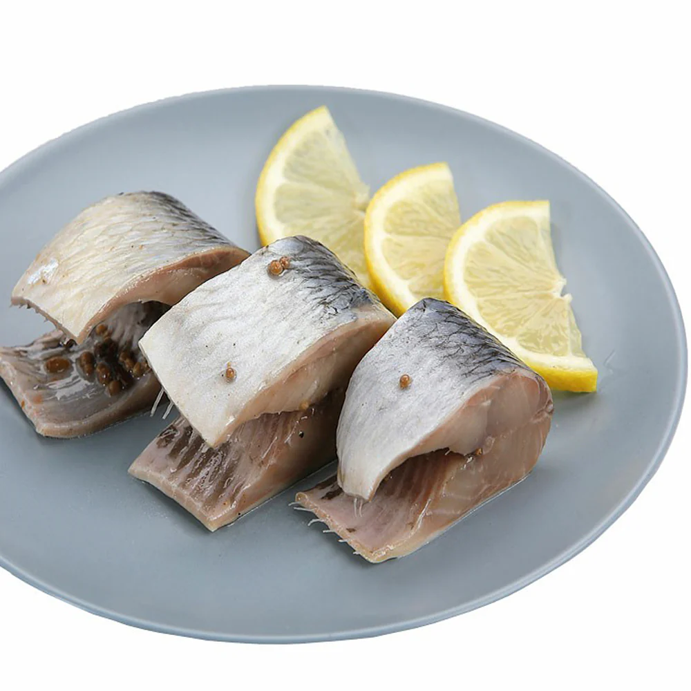 Mild-Cured Herring Haifa Style – Ready-to-Eat Seafood, 300g (0.65 lb / 10.6 oz) - Image 3