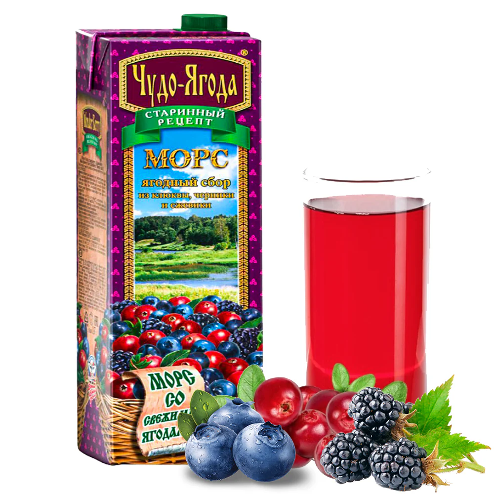 Wonderberry Wildberry Mors, 33.81 oz / 1 liter