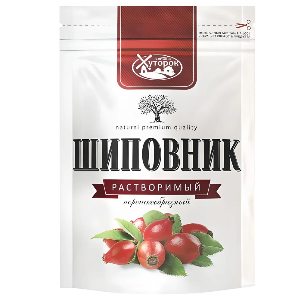 Natural Instant Rosehip Powder, Babushkin Khutorok, 75g/ 2.65 oz