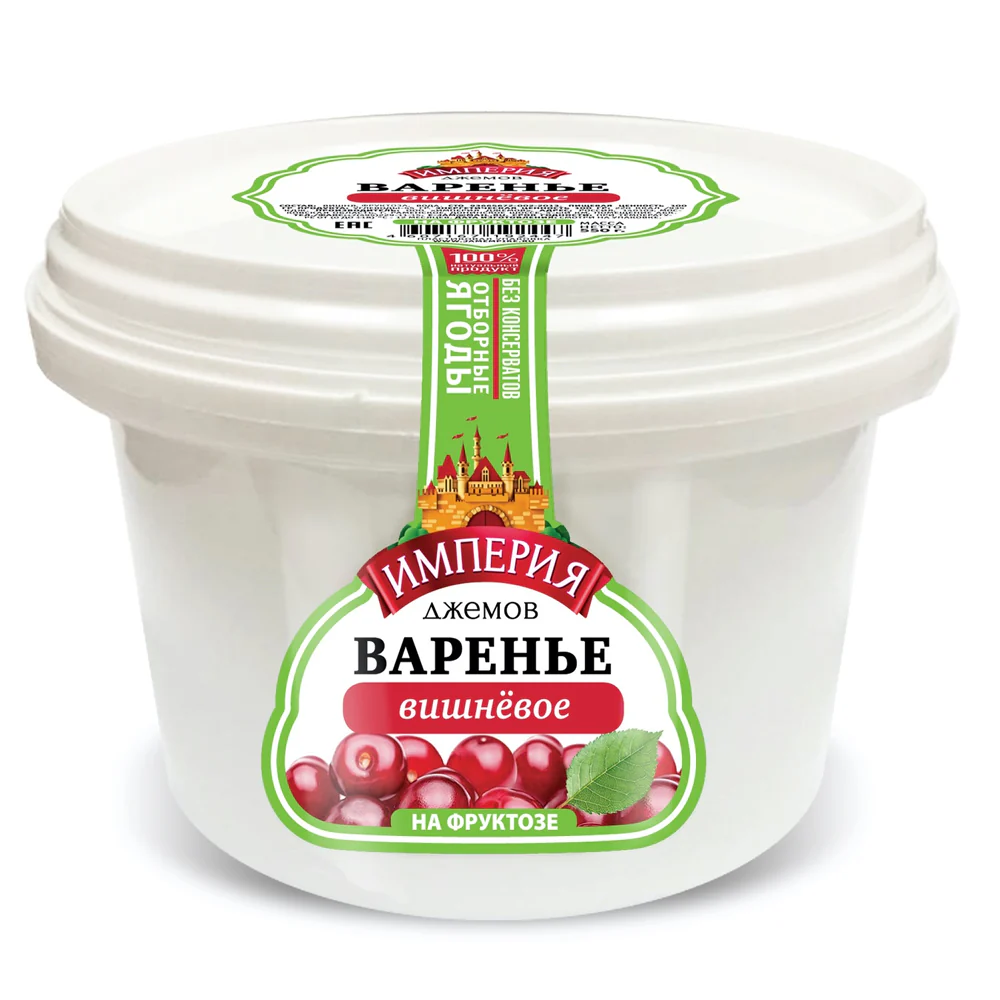 Cherry Preserve, SUGAR-FREE, Jam Empire, 550g/ 19.4oz