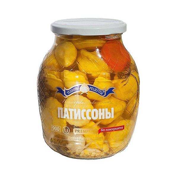 Pickled Sguash/Patissons No Preservatives, 1.98 lb/900 g