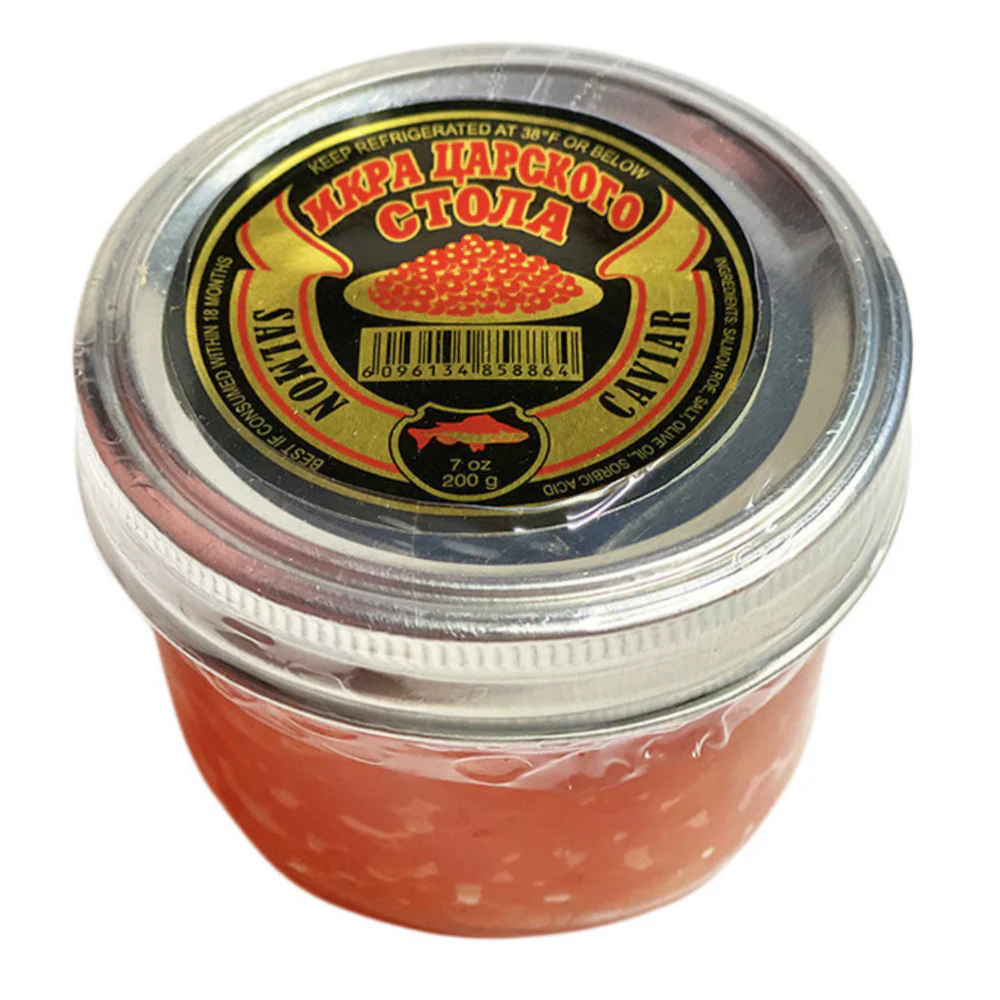 Red Salmon Caviar “Royal Table”, Fine Foods Trading, 200g (7 oz)