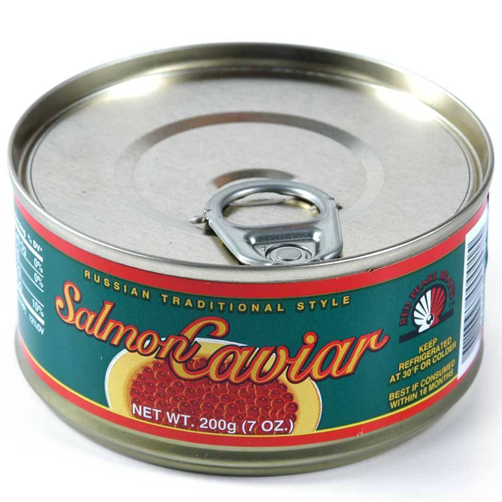 Red Salmon Caviar, 7.05 oz (200g)