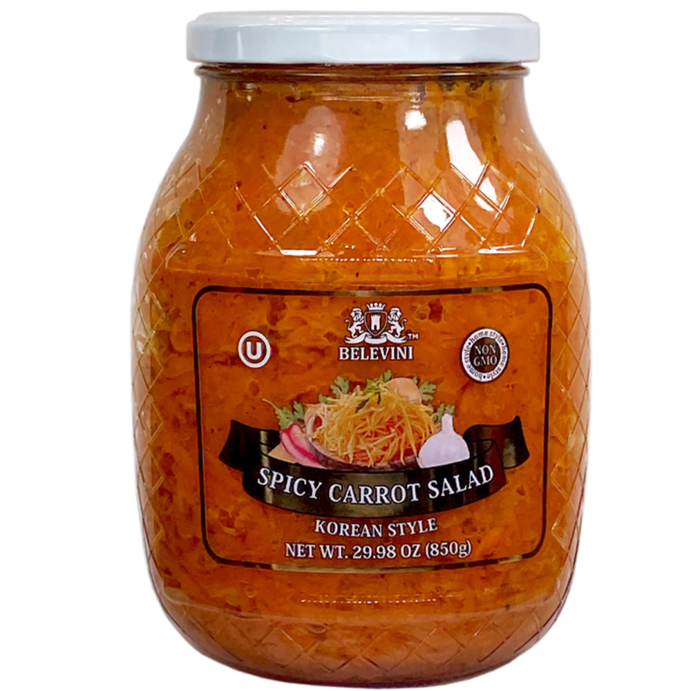 Spicy Korean Carrot Salad, Belevini, 850g
