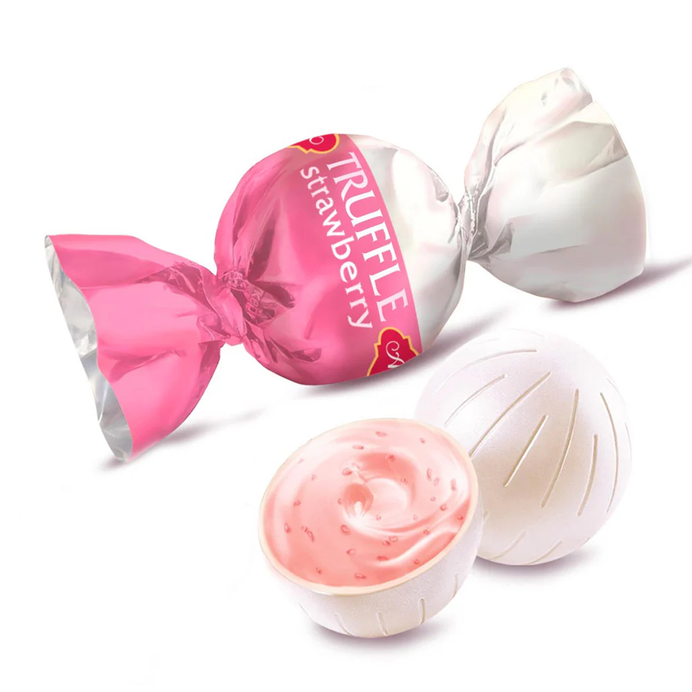 Strawberry Truffle Candies, AVK, 226 g / 7.97 oz