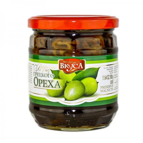 Walnuts Preserve, 17.64 oz / 500 g
