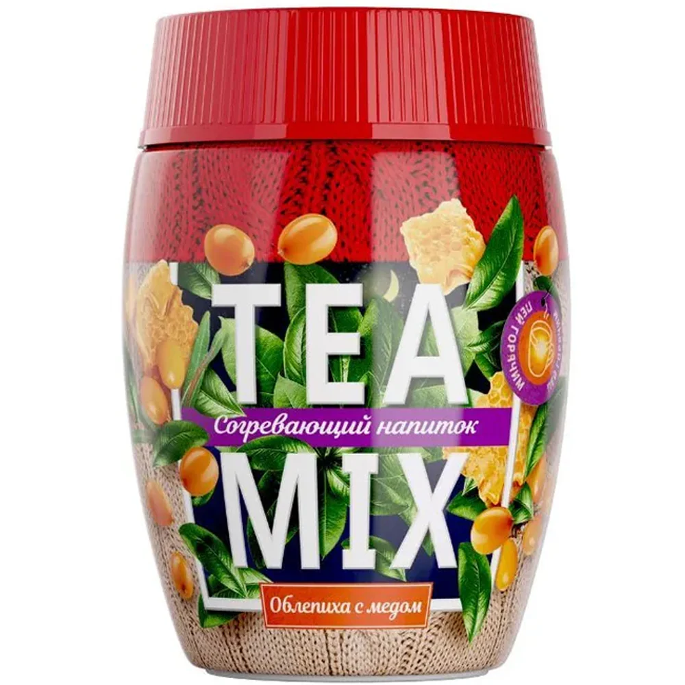 Warming Instant Tea Drink "Sea Buckthorn with Honey", Tea Mix, 300g/ 10.58 oz